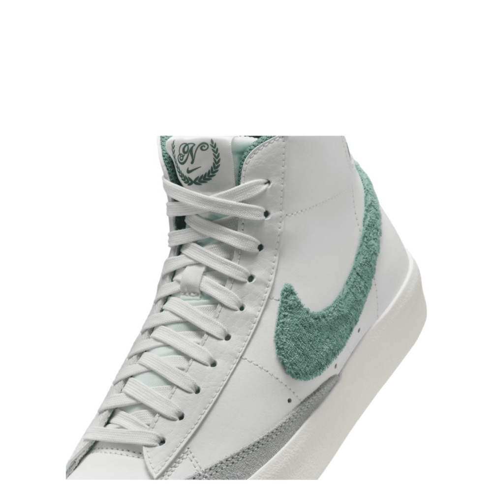 Nike Blazer Mid '77 White and Green Sneakers - Picture 5 of 10